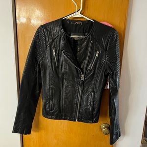 Mackage lamb leather jacket XS